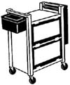 [ CASTER, SWIVEL(5DIA,PLATE MT) ]