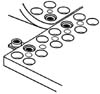 [ CONNECTOR,FLOOR MAT(TEK-TOUGH) ]