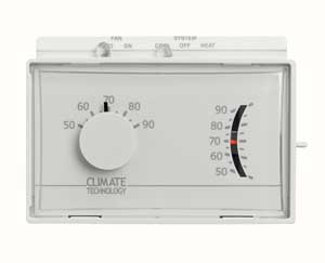 [ WALL THERMOSTAT MECH HEAT/COOL ]