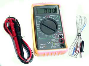 [ ECONOMY DIG MULTIMETER W/ TEMP ]