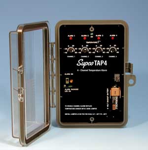 [ 4 ZONE TEMPERATURE ALARM - SUP ]