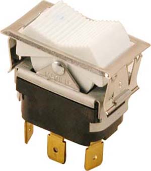 [ SWITCH, ROCKER (SPDT, WHITE) P ]