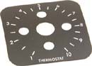 [ PLATE,THERMOSTAT DECAL (1-10) ]