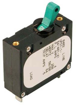 [ BREAKER SWITCH,CIRCUIT (GREEN) ]