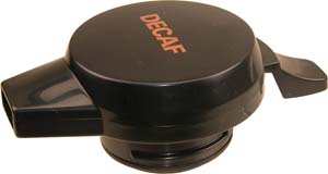 [ LID, BLK PLST (WELDED, DECAF)  ]