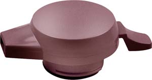 [ LID, BURGUNDY PLST (NSF) - SRI ]