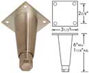 "LEG (6H, ZNC, GRY, 3.5 PLT)"