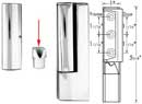 CAM, EDGEMOUNT HINGE