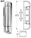HINGE, EDGEMOUNT (1 OFST)