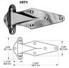 HINGE (1-1/8 OFST, 7-1/4L)