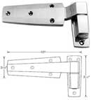 HINGE, CAM (FLUSH)