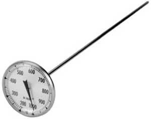 THERMOMETER(200-1000F,12STEM)