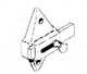 LATCH, SLIDE (STALL, 2.75CTR)