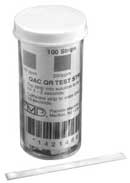 "LITMUS STRIPS, QUAT (100/VIAL)"