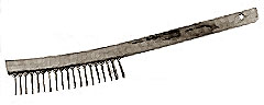 BRUSH, WIRE (S/S BRISTLES,14)