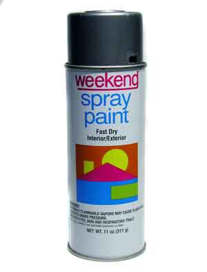 PAINT, SPRAY (MEDIUM GRAY)