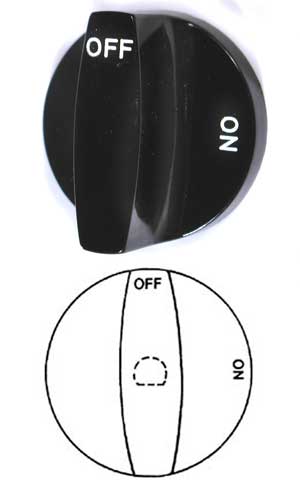 KNOB, VALVE