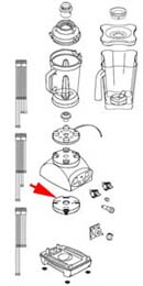 MOUNT,MOTOR(W/GROMMETS)(91500)