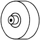 WHEEL, GRINDING (ASSY, EDLUND)