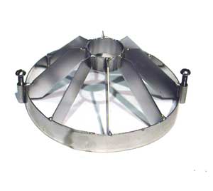 BLADE (8 SECTION, W/SCREWS)