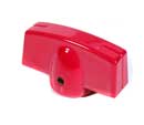 HANDLE, VALVE(.350D STEM,RED)