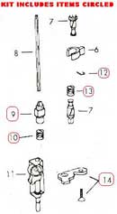 CLOSER, DOOR (KIT)
