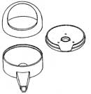 BOWL (PLASTIC, ASSY)