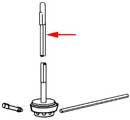 ROD, TORQUE (ROUND END)