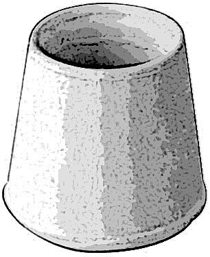 TIP, CRUTCH(F/ 1-1/4TUBE,WHT)