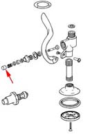 "PUSHBUTTON, SPRAY VALVE (T&S)"