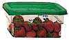 LID (7-1/4SQ, 2&4 QT, GREEN)