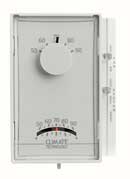 WALL THERMOSTAT  MECH HEAT/COOL